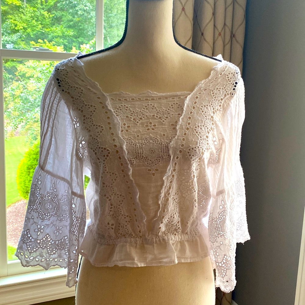 American Eagle Lace Crop Top